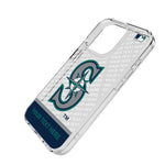 Seattle Mariners Personalized EndZone Plus Clear Phone Case for Apple iPhone