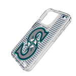 Seattle Mariners Text Backdrop Clear Phone Case for Apple iPhone