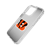 Cincinnati Bengals Linen Clear Phone Case for Apple iPhone