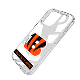 Cincinnati Bengals Personalized Tilt Clear Phone Case for Apple iPhone