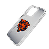 Chicago Bears Linen Clear Phone Case for Apple iPhone