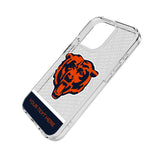Chicago Bears Personalized EndZone Plus Clear Phone Case for Apple iPhone