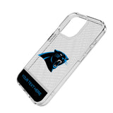 Carolina Panthers Personalized EndZone Plus Clear Phone Case for Apple iPhone