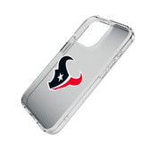 Houston Texans Linen Clear Phone Case for Apple iPhone