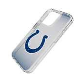 Indianapolis Colts Linen Clear Phone Case for Apple iPhone