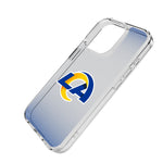 Los Angeles Rams Linen Clear Phone Case for Apple iPhone
