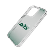 New York Jets Linen Clear Phone Case for Apple iPhone