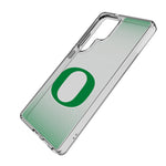 University of Oregon Ducks Linen Clear Phone Case for Samsung Galaxy