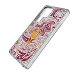 Arizona State University Sun Devils Paisley Clear Phone Case for Samsung Galaxy