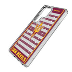 Arizona State University Sun Devils Field Clear Phone Case for Samsung Galaxy