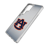 University of Auburn Tigers Linen Clear Phone Case for Samsung Galaxy