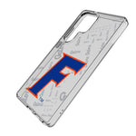 University of Florida Gators Quadtile Clear Phone Case for Samsung Galaxy