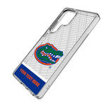 University of Florida Gators Personalized EndZone Plus Clear Phone Case for Samsung Galaxy
