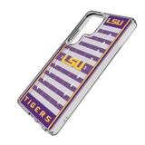 Louisiana State University Tigers Field Clear Phone Case for Samsung Galaxy