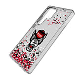 North Carolina State University Wolfpack Confetti Clear Phone Case for Samsung Galaxy