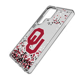 University of Oklahoma Sooners Confetti Clear Phone Case for Samsung Galaxy