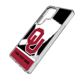 University of Oklahoma Sooners Personalized EndZone Plus Clear Phone Case for Samsung Galaxy