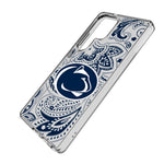 Pennsylvania State University Nittany Lions Paisley Clear Phone Case for Samsung Galaxy