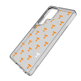 University of Tennessee Volunteers Fashion Pattern Clear Phone Case for Samsung Galaxy-1