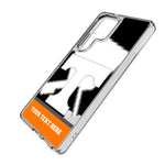 University of Tennessee Volunteers Personalized EndZone Plus Clear Phone Case for Samsung Galaxy