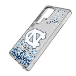 University of North Carolina Tar Heels Confetti Clear Phone Case for Samsung Galaxy