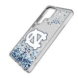 University of North Carolina Tar Heels Confetti Clear Phone Case for Samsung Galaxy