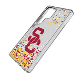 University of Southern California Trojans Confetti Clear Phone Case for Samsung Galaxy