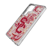 University of Southern California Trojans Paisley Clear Phone Case for Samsung Galaxy