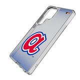 Atlanta Braves 1972-1980 - Cooperstown Collection Linen Clear Phone Case for Samsung Galaxy