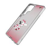Cincinnati Reds 1953-1967 - Cooperstown Collection Linen Clear Phone Case for Samsung Galaxy
