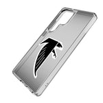 Atlanta Falcons Classic Linen Clear Phone Case for Samsung Galaxy