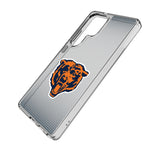 Chicago Bears 1946 Historic Collection Linen Clear Phone Case for Samsung Galaxy