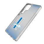 Detroit Lions Retro Linen Clear Phone Case for Samsung Galaxy