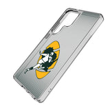 Green Bay Packers Historic Collection Linen Clear Phone Case for Samsung Galaxy