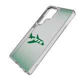 New York Jets 1963 Historic Collection Linen Clear Phone Case for Samsung Galaxy