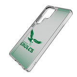 Philadelphia Eagles 1973-1995 Historic Collection Linen Clear Phone Case for Samsung Galaxy