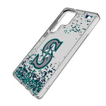 Seattle Mariners Confetti Clear Phone Case for Samsung Galaxy