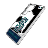 Seattle Mariners Personalized EndZone Plus Clear Phone Case for Samsung Galaxy