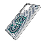 Seattle Mariners Text Backdrop Clear Phone Case for Samsung Galaxy