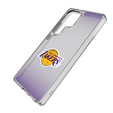Los Angeles Lakers Linen Clear Phone Case for Samsung Galaxy