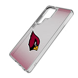 Arizona Cardinals Linen Clear Phone Case for Samsung Galaxy