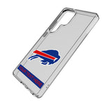 Buffalo Bills Personalized Tilt Clear Phone Case for Samsung Galaxy