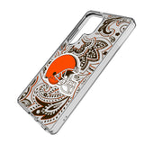 Cleveland Browns Paisley Clear Phone Case for Samsung Galaxy