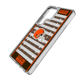 Cleveland Browns Field Clear Phone Case for Samsung Galaxy