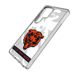 Chicago Bears Personalized Tilt Clear Phone Case for Samsung Galaxy