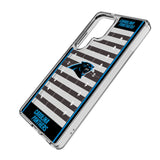 Carolina Panthers Field Clear Phone Case for Samsung Galaxy