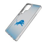 Detroit Lions Linen Clear Phone Case for Samsung Galaxy