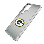 Green Bay Packers Linen Clear Phone Case for Samsung Galaxy