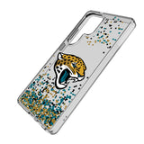 Jacksonville Jaguars Confetti Clear Phone Case for Samsung Galaxy