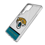 Jacksonville Jaguars Personalized EndZone Plus Clear Phone Case for Samsung Galaxy